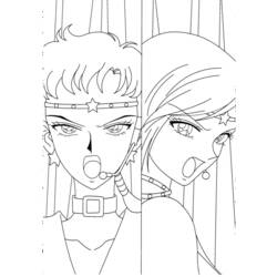 Coloring page: Sailor Moon (Cartoons) #50343 - Free Printable Coloring Pages