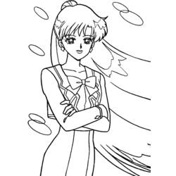 Coloring page: Sailor Moon (Cartoons) #50364 - Free Printable Coloring Pages