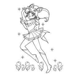 Coloring page: Sailor Moon (Cartoons) #50373 - Free Printable Coloring Pages