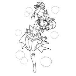 Coloring page: Sailor Moon (Cartoons) #50385 - Free Printable Coloring Pages