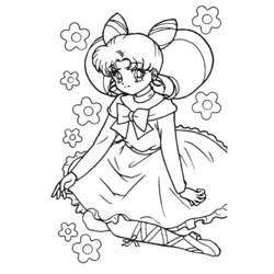 Coloring page: Sailor Moon (Cartoons) #50447 - Free Printable Coloring Pages