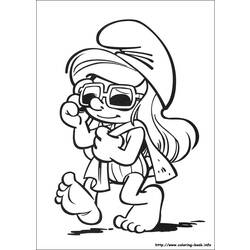 Coloring page: Schtroumpfs (Cartoons) #34575 - Free Printable Coloring Pages