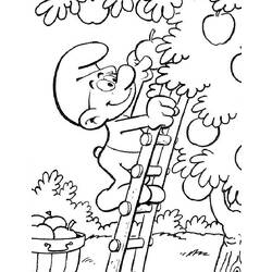 Coloring page: Schtroumpfs (Cartoons) #34610 - Printable coloring pages
