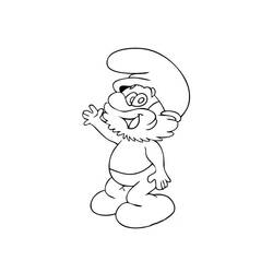Coloring page: Schtroumpfs (Cartoons) #34631 - Free Printable Coloring Pages