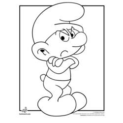 Coloring page: Schtroumpfs (Cartoons) #34635 - Free Printable Coloring Pages