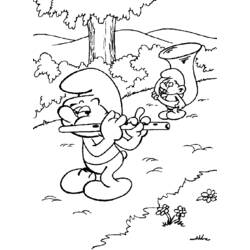 Coloring page: Schtroumpfs (Cartoons) #34636 - Free Printable Coloring Pages