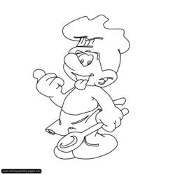 Coloring page: Schtroumpfs (Cartoons) #34751 - Free Printable Coloring Pages
