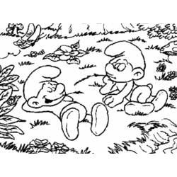 Coloring page: Schtroumpfs (Cartoons) #34768 - Free Printable Coloring Pages