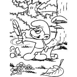 Coloring page: Schtroumpfs (Cartoons) #34788 - Free Printable Coloring Pages