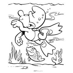 Coloring page: Schtroumpfs (Cartoons) #34790 - Free Printable Coloring Pages