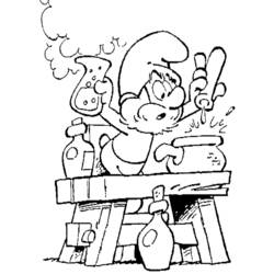 Coloring page: Schtroumpfs (Cartoons) #34798 - Free Printable Coloring Pages