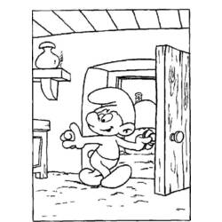 Coloring page: Schtroumpfs (Cartoons) #34804 - Free Printable Coloring Pages