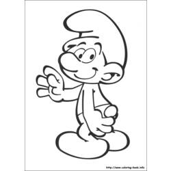 Coloring page: Schtroumpfs (Cartoons) #34859 - Free Printable Coloring Pages