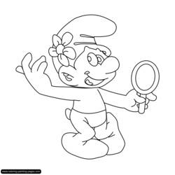 Coloring page: Schtroumpfs (Cartoons) #34918 - Free Printable Coloring Pages