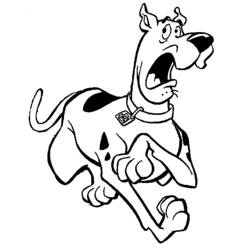 Coloring page: Scooby doo (Cartoons) #31314 - Free Printable Coloring Pages