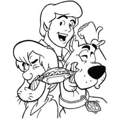 Coloring page: Scooby doo (Cartoons) #31332 - Free Printable Coloring Pages