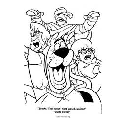 Coloring page: Scooby doo (Cartoons) #31337 - Free Printable Coloring Pages