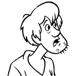 Coloring page: Scooby doo (Cartoons) #31338 - Free Printable Coloring Pages