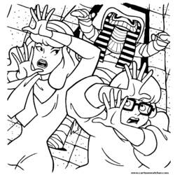 Coloring page: Scooby doo (Cartoons) #31345 - Free Printable Coloring Pages
