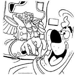 Coloring page: Scooby doo (Cartoons) #31353 - Free Printable Coloring Pages