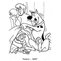 Coloring page: Scooby doo (Cartoons) #31358 - Free Printable Coloring Pages