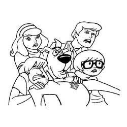 Coloring page: Scooby doo (Cartoons) #31376 - Free Printable Coloring Pages