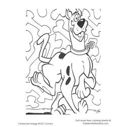 Coloring page: Scooby doo (Cartoons) #31380 - Free Printable Coloring Pages