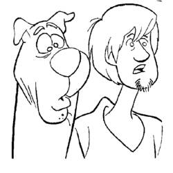 Coloring page: Scooby doo (Cartoons) #31382 - Free Printable Coloring Pages