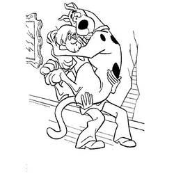 Coloring page: Scooby doo (Cartoons) #31384 - Free Printable Coloring Pages