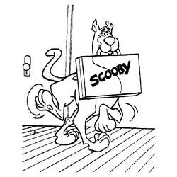 Coloring page: Scooby doo (Cartoons) #31400 - Free Printable Coloring Pages