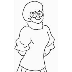Coloring page: Scooby doo (Cartoons) #31408 - Free Printable Coloring Pages