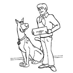 Coloring page: Scooby doo (Cartoons) #31412 - Free Printable Coloring Pages