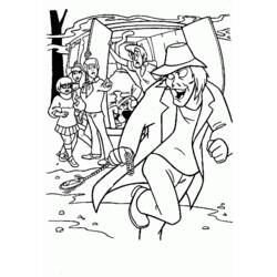 Coloring page: Scooby doo (Cartoons) #31430 - Free Printable Coloring Pages