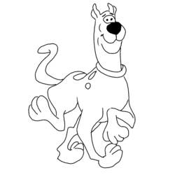 Coloring page: Scooby doo (Cartoons) #31447 - Free Printable Coloring Pages