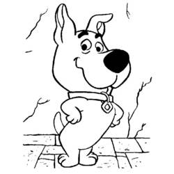 Coloring page: Scooby doo (Cartoons) #31458 - Printable coloring pages