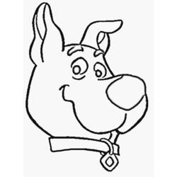 Coloring page: Scooby doo (Cartoons) #31462 - Printable coloring pages