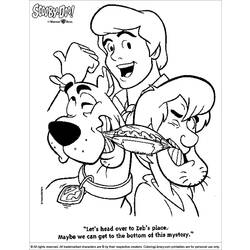 Coloring page: Scooby doo (Cartoons) #31471 - Free Printable Coloring Pages