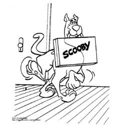 Coloring page: Scooby doo (Cartoons) #31478 - Free Printable Coloring Pages