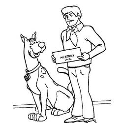 Coloring page: Scooby doo (Cartoons) #31479 - Free Printable Coloring Pages