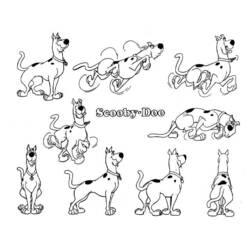 Coloring page: Scooby doo (Cartoons) #31483 - Free Printable Coloring Pages