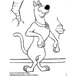 Coloring page: Scooby doo (Cartoons) #31497 - Free Printable Coloring Pages