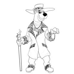 Coloring page: Scooby doo (Cartoons) #31510 - Free Printable Coloring Pages