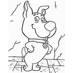 Coloring page: Scooby doo (Cartoons) #31518 - Free Printable Coloring Pages