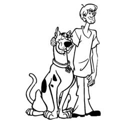 Coloring page: Scooby doo (Cartoons) #31524 - Free Printable Coloring Pages