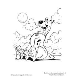 Coloring page: Scooby doo (Cartoons) #31555 - Free Printable Coloring Pages