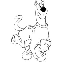 Coloring page: Scooby doo (Cartoons) #31573 - Free Printable Coloring Pages