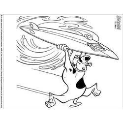 Coloring page: Scooby doo (Cartoons) #31589 - Free Printable Coloring Pages