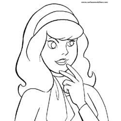 Coloring page: Scooby doo (Cartoons) #31599 - Free Printable Coloring Pages