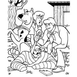 Coloring page: Scooby doo (Cartoons) #31604 - Free Printable Coloring Pages