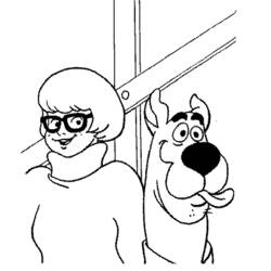 Coloring page: Scooby doo (Cartoons) #31617 - Free Printable Coloring Pages